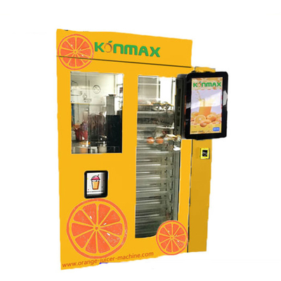 20インチLcdのサイズの理性的な自動化された新しいオレンジ ジュースの自動販売機