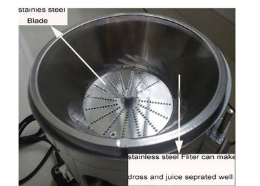 OEM ODM の茶 2800r/min のための商業フルーツ ジュース抽出器/遠心ジュース機械