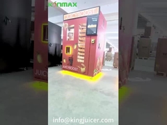 360mlの紙カップ オレンジジュース 自動販売機 貨幣と紙幣受領機