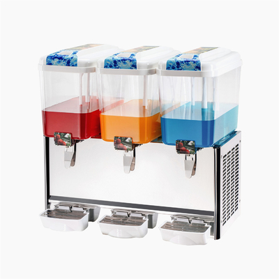 3タンク飲料ディスペンサー18liters風邪および熱セリウムが付いている混合ディスペンサー ジュース機械