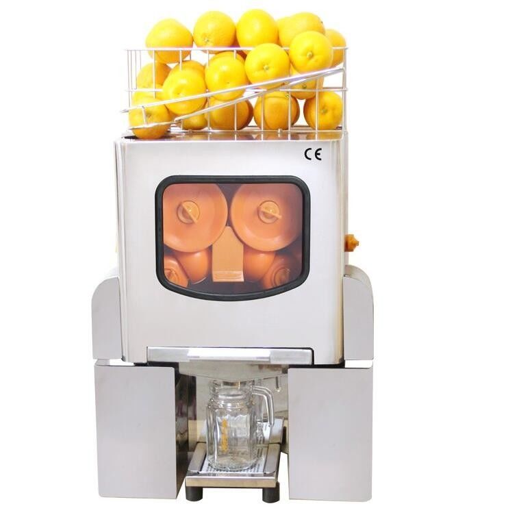 370W タッチパッド スイッチが付いている自動供給の商業オレンジ ジューサー機械